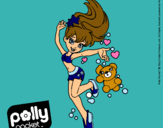 Dibujo Polly Pocket 14 pintado por polilili