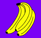 Dibujo Plátanos pintado por osca5r