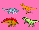 Dibujo Dinosaurios de tierra pintado por DGCVEGYHHDHB