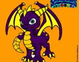 Dibujo Spyro pintado por Vittany