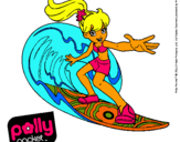 Dibujo Polly Pocket 4 pintado por sandrato