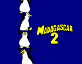 Dibujo Madagascar 2 Pingüinos pintado por toritn