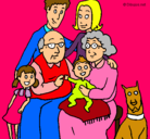 Dibujo Familia pintado por rga2002