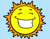 Dibujo Sol sonriendo pintado por lujasmindelg