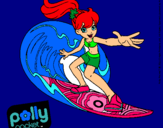 Dibujo Polly Pocket 4 pintado por rutiop