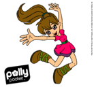 Dibujo Polly Pocket 10 pintado por uala