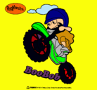 Dibujo BooBob pintado por motof