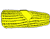 Dibujo Mazorca de maíz pintado por JJCNXBXGVV