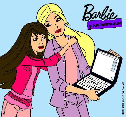 El nuevo portátil de Barbie