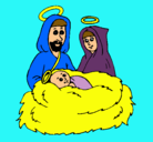 Dibujo Natividad pintado por aatthhzziiri