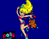 Dibujo Polly Pocket 14 pintado por shasa