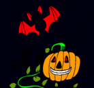 Dibujo Paisaje de Halloween pintado por jampol