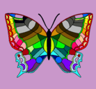 Dibujo Mariposa pintado por nikna