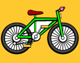 Dibujo Bicicleta pintado por tttt
