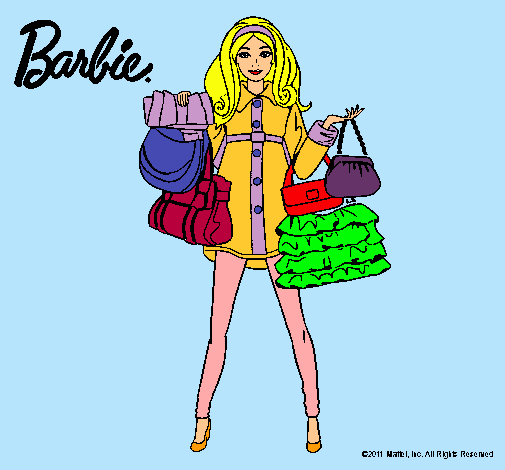 Barbie de compras