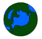 Dibujo Planeta Tierra pintado por ximenaa