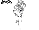 Dibujo Barbie informal pintado por ggfgdgd