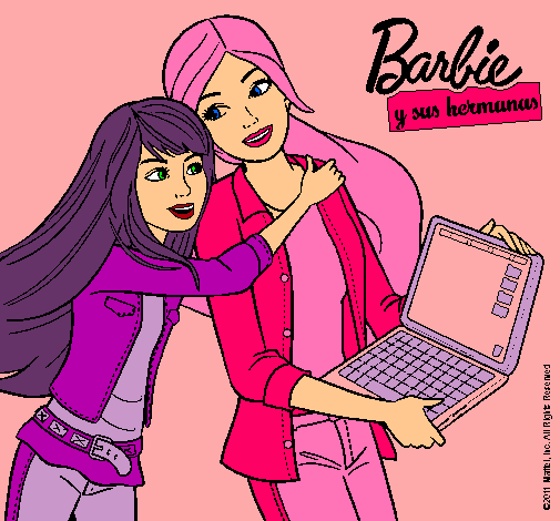 El nuevo portátil de Barbie