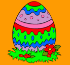 Dibujo Huevo de pascua 2 pintado por Djunda