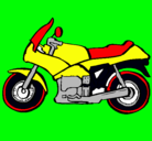 Dibujo Motocicleta pintado por osnaider