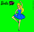 Dibujo Barbie bailarina de ballet pintado por lina123