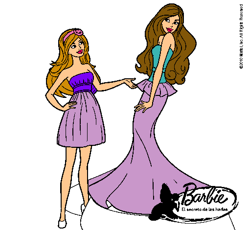 Barbie estrena vestido