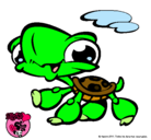 Dibujo Tortuga Littlest Pet Shop pintado por Alexxa_09