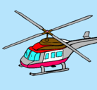 Dibujo Helicóptero  pintado por XISTREN