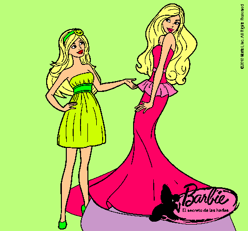 Barbie estrena vestido