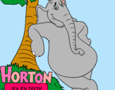 Dibujo Horton pintado por SFGFGERRE