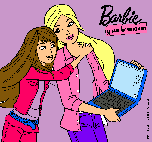 El nuevo portátil de Barbie