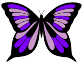 Dibujo Mariposa pintado por bkkhbihvivg