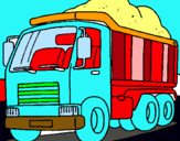 Dibujo Camión de carga pintado por ayullolive