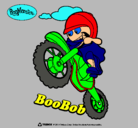Dibujo BooBob pintado por motof