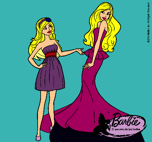 Barbie estrena vestido