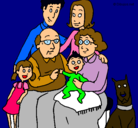 Dibujo Familia pintado por victorius