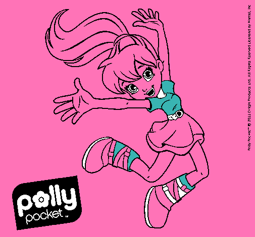 Dibujo Polly Pocket 10 pintado por myared