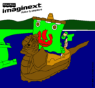 Dibujo Imaginext 19 pintado por pabloyu