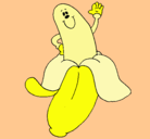 Dibujo Banana pintado por YAHULG