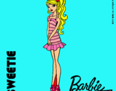 Dibujo Barbie Fashionista 6 pintado por 0123456789