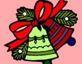 Dibujo Campanas de navidad pintado por jaimeko