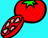 Dibujo Tomate pintado por carmen202