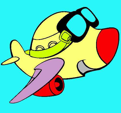 Dibujo Avión pequeño II pintado por Wormx27