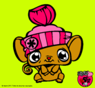 Dibujo Ratoncito Littlest Pet Shop pintado por naza-re-t