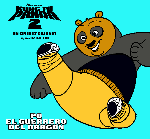 Po el guerrero del dragón