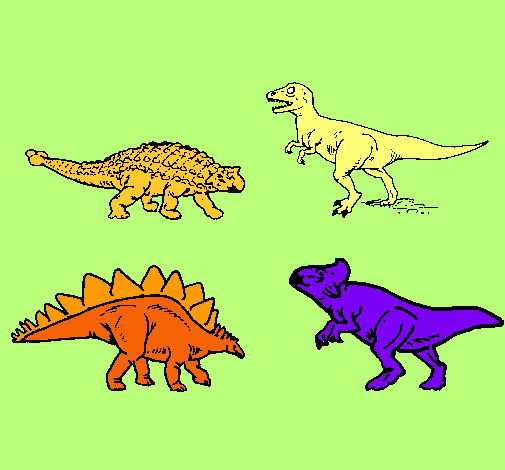 Dinosaurios de tierra