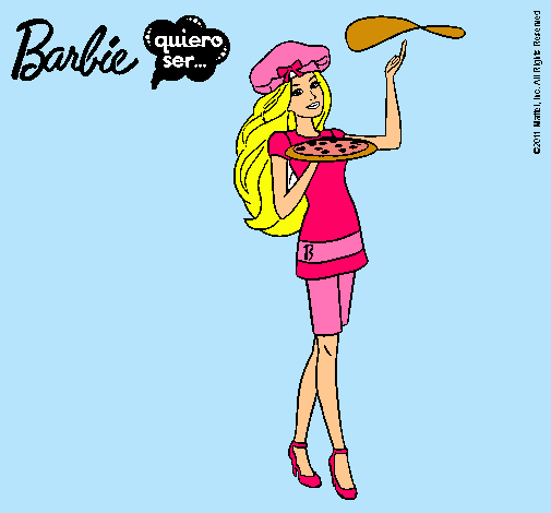 Barbie cocinera