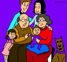 Dibujo Familia pintado por anatrytci