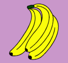 Dibujo Plátanos pintado por robertoloren