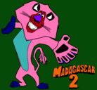 Dibujo Madagascar 2 Alex 2 pintado por COMETRASERO